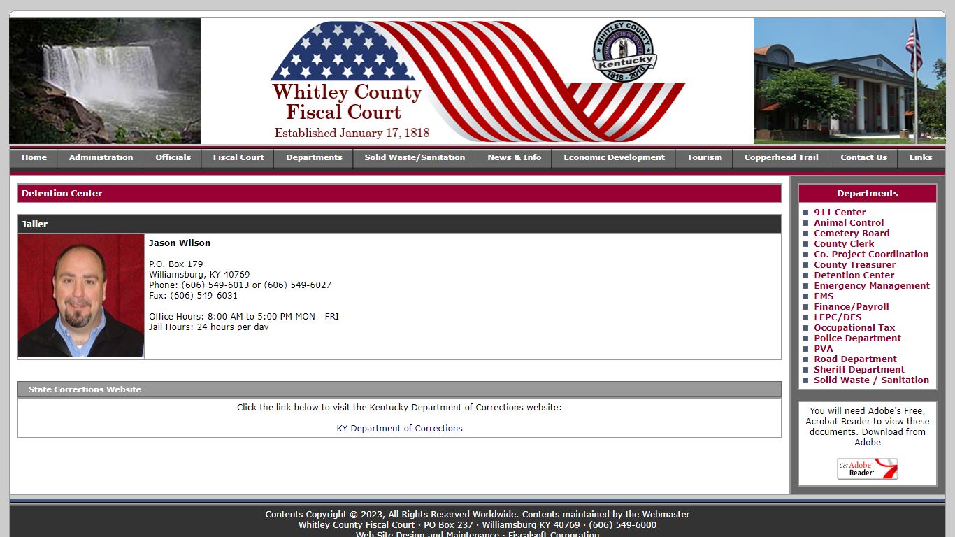 Detention Center - Whitley County